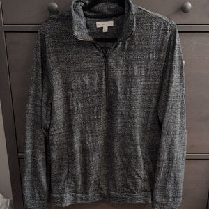 Calibrate Gray 1/2 Zip Sweatshirt with Modern Fit EUC